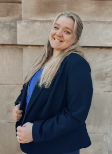 Photo of a woman smiling