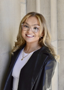 Photo of a woman smiling