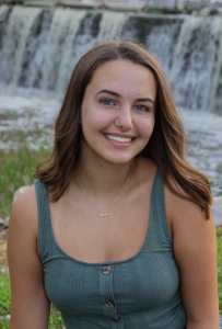 Headshot of a woman outside smiling