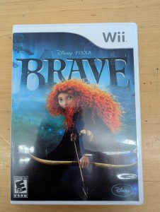 Wii Disney's Brave game box