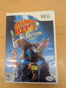 Wii Disney's Chicken Little Ace in Action game box