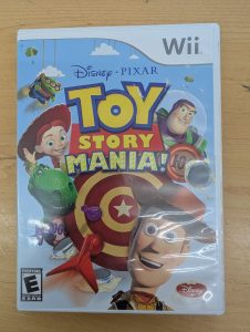 Wii Disney's Toy Story Mania! game box