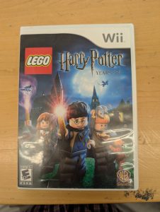 Wii Lego Harry Potter Years 1-4 game box