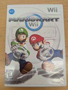 Wii Mario Kart game box