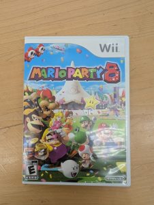 Wii Mario Party 8 game box