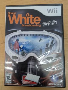 Wii Shaun White Snowbording Road Trip game box