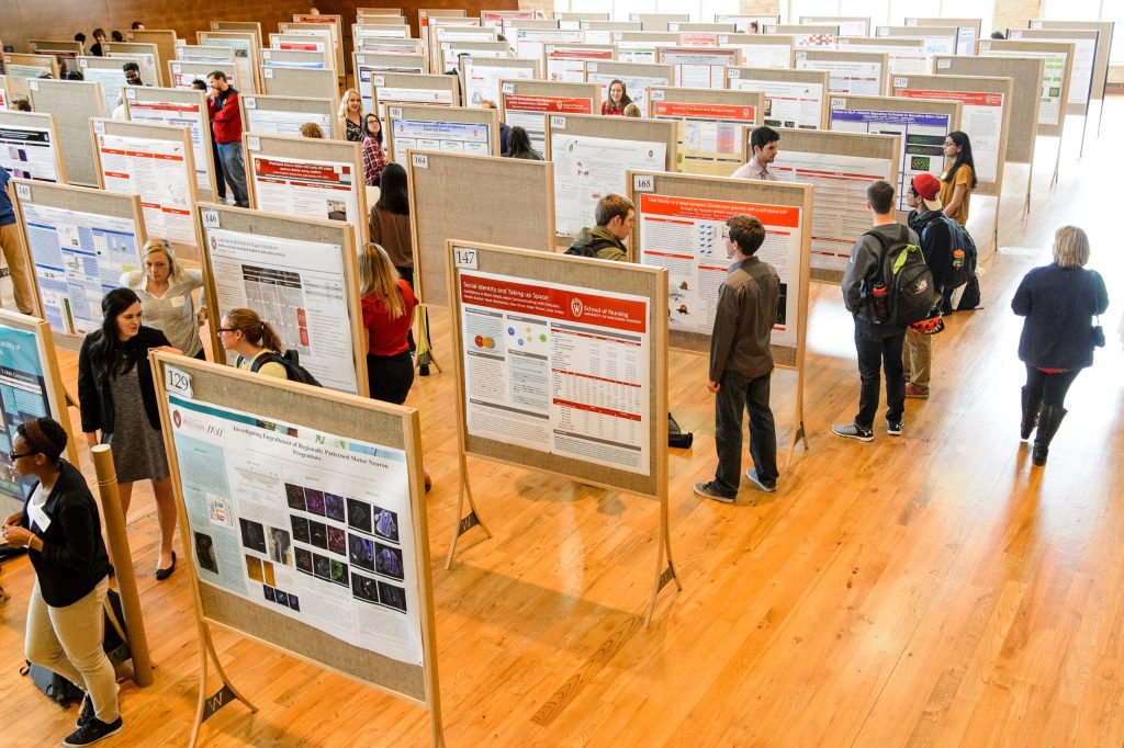 Posters at the Undergraduate Sumposium.