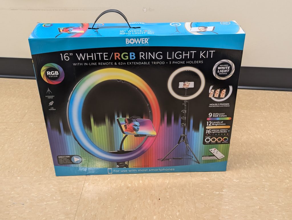 Ring light in a box