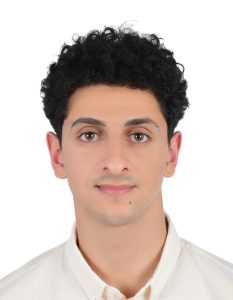 A man in a white shirt