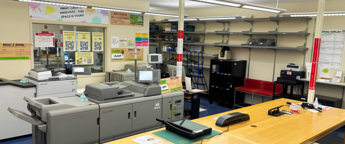 picture of the print and resource center