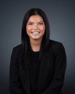 Woman smiling