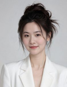 Woman smiling