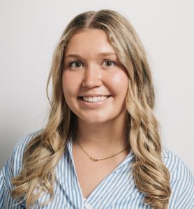 Woman smiling