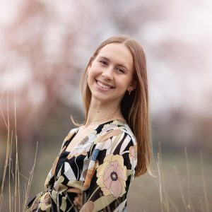 Woman smiling