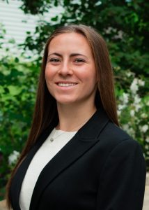 Woman smiling