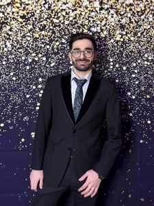 Man smiling
