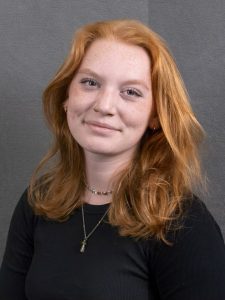 Woman smiling