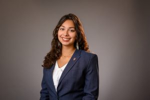 Woman smiling 