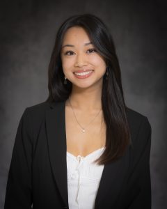 Woman smiling