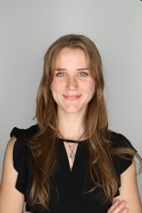 Woman smiling softly
