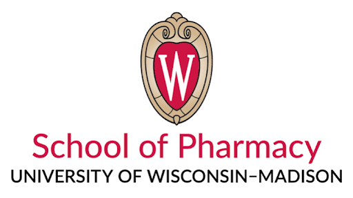 A logo for the School of Pharmacy